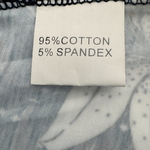 NWT Untranice Women's Floral Blue and White Spaghetti Strap Dress - Picture 6 of 7